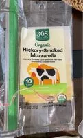 Mängden socker i Hickory-smoked mozzarella