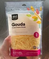 Mängden socker i Gouda Cheese Shreds