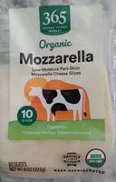 Mängden socker i Organic Mozarella