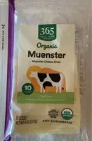Mängden socker i Organic muenster cheese slices