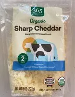 Mängden socker i Sharp Cheddar organic