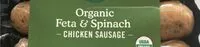 Mängden socker i Organic Feta & Spinach Chicken Sausage