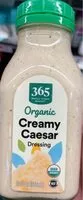 Mängden socker i Organic Creamy Caesar Dressing