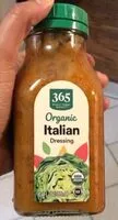Mängden socker i 365 organic italian dressing
