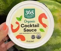 Mängden socker i Organic Cocktail Sauce