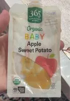 Mängden socker i Organic baby apple sweet potato