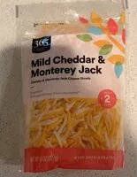Mängden socker i Mild cheddar & monterey jack
