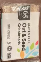 Mängden socker i Oat and Seed Crispbreads