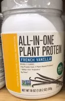 Mängden socker i All in one plant protein