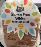 Mängden socker i Gluten-free White Bread