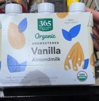 Mängden socker i Unsweetened vanilla almondmilk