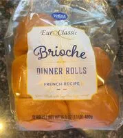 Mängden socker i Brioche dinner rolls