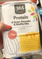 Mängden socker i Protein 6 grain pancske waffle mix