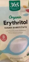 Mängden socker i Erythritol