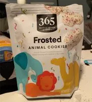Mängden socker i Frosted animal cookies