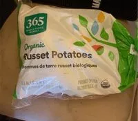 Mängden socker i Organic Russet Potatoes