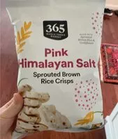 Mängden socker i Pink Himalayan Salo Sprouted Brown Rice Crisps