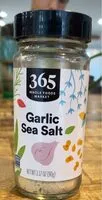Mängden socker i Garlic sea salt
