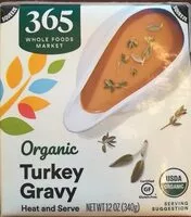 Mängden socker i Organic Turkey Gravy