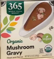 Mängden socker i Organic Mushroom Gravy