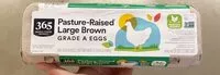 Mängden socker i Pasture-Raised Large Brown Eggs