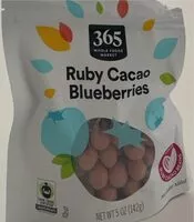 Mängden socker i Ruby Cacoa Blueberries