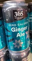 Mängden socker i Zero calorie ginger ale