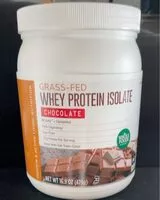 Mängden socker i Grass-Fed WHEY PROTEIN ISOLATE