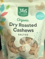 Mängden socker i Dry Roasted Cashews