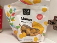 Mängden socker i Mango Fruit Bites