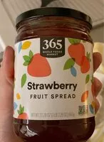 Mängden socker i Fruit spread