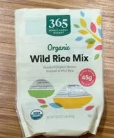 Mängden socker i Organic Wild Rice Mix