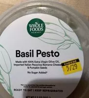 Mängden socker i Basil Pesto