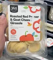 Mängden socker i Roasted red pepper and goat cheese girasole