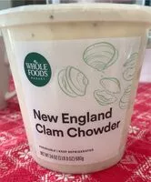Mängden socker i New England Clam Chowder