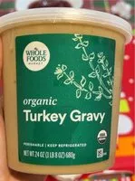 Mängden socker i Organic turkey gravy