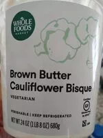 Mängden socker i Brown butter cauliflower bisque