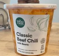 Mängden socker i Classic Beef Chili with Beans