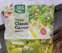Mängden socker i Organic Classic Caesar salad kit