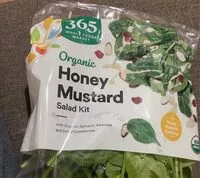 Mängden socker i orgainic honey mustard salad