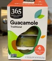 Mängden socker i Guacamole Traditional