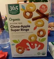 Mängden socker i Cinna apple super rings
