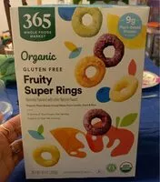 Mängden socker i Fruity super rings