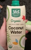 Mängden socker i Organic Coconut Water