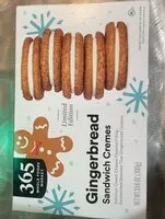 Mängden socker i Gingerbread Sandwich Cremes