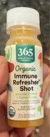 Mängden socker i Immune refresher shot