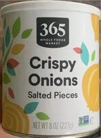 Mängden socker i Crispy onions