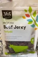 Mängden socker i Grass fed beef jerky
