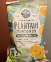 Mängden socker i Plantain Tostones