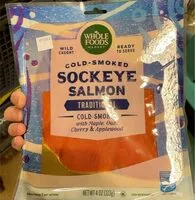 Mängden socker i Cold Smoked Sockeye Salmon